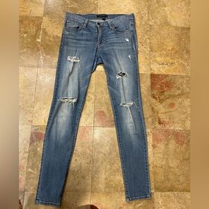 Flying Monkey Skinny Medium Destroyed Wash jeans in size 28